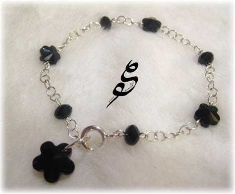 pulsera chanel negra